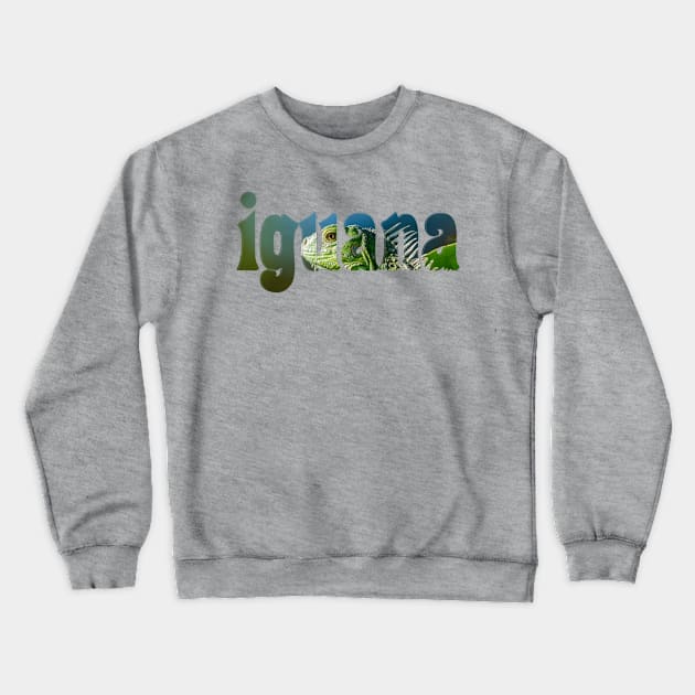 iguana Crewneck Sweatshirt by afternoontees